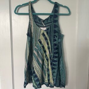 Free People Madagascar Tank NWT